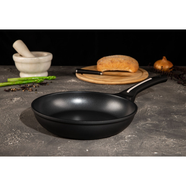 Фото - Сковорода універсальна Ardesto Black Mars Sarin 24 см (AR0724BC)