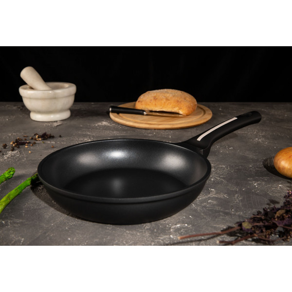 Фото - Сковорода універсальна Ardesto Black Mars Sarin 24 см (AR0724BC)