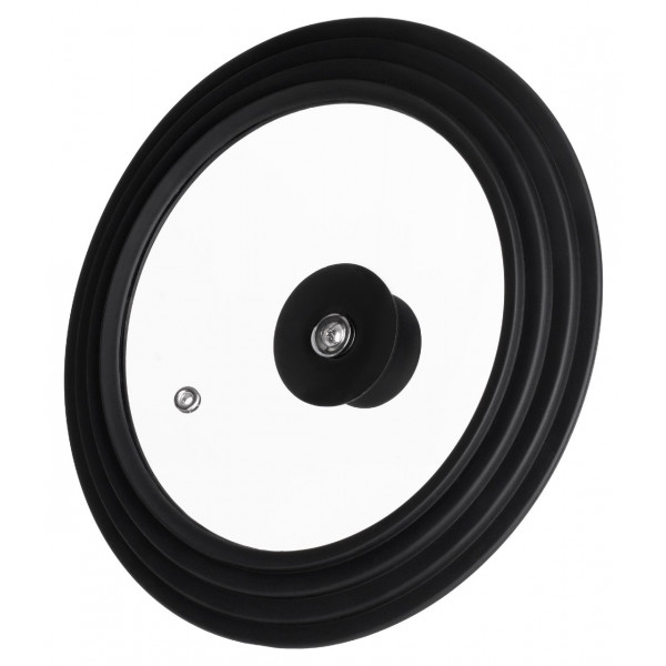 Фото - Кришка для посуду Ardesto Black Mars Smart 20/22/24 см (AR2024UL)