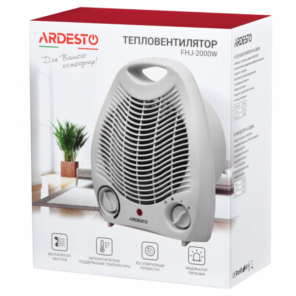 Фото - Тепловентилятор Ardesto FHJ-2000W