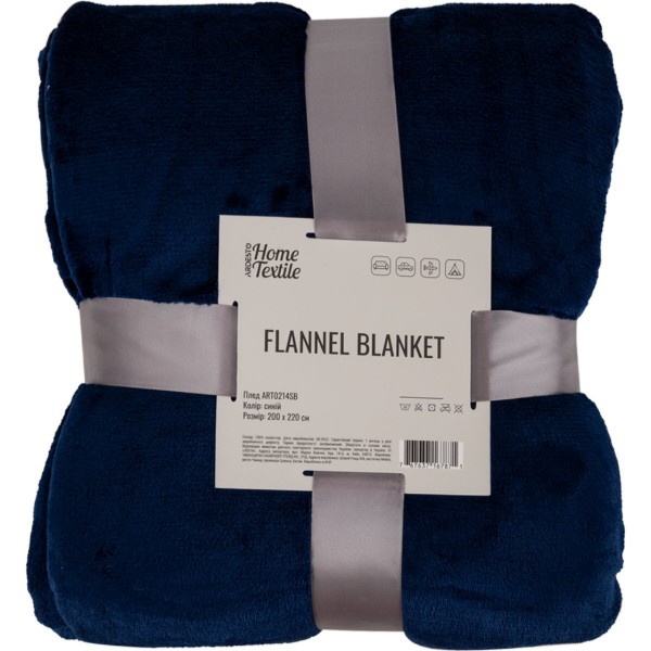 Фото - Плед євро Flannel 200x220 см (ART0214SB)