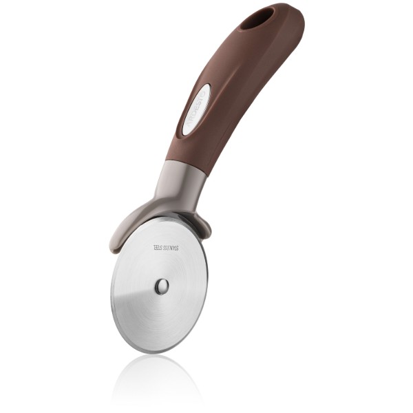 Фото - Ніж для піци ARDESTO Gemini 20 см Gray/Brown (AR2158PG)