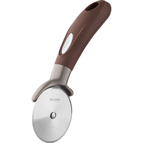 Фото - Ніж для піци ARDESTO Gemini 20 см Gray/Brown (AR2158PG)