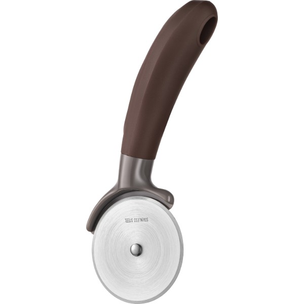 Фото - Ніж для піци ARDESTO Gemini 20 см Gray/Brown (AR2158PG)