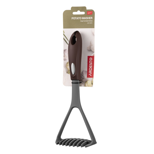 Фото - Толкушка Ardesto Gemini 32.5 см Gray/Brown (AR2130PG)