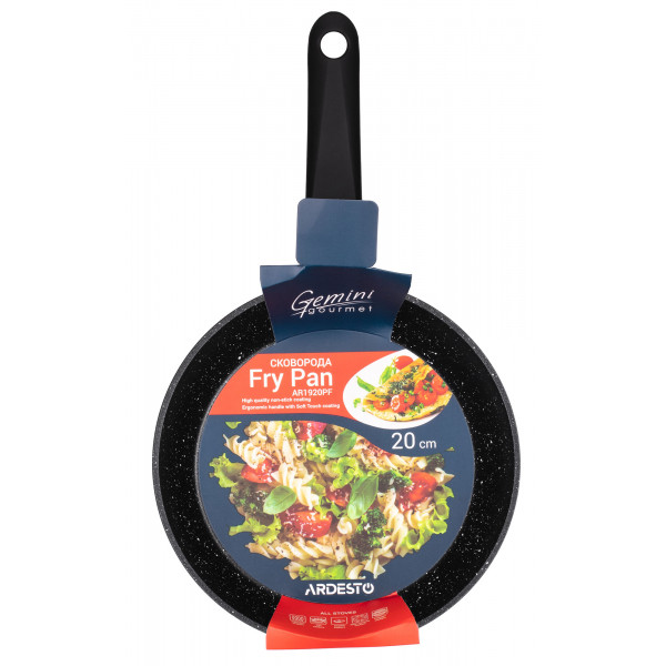Фото - Сковорода універсальна Ardesto Gemini Gourmet Savona 20 см (AR1920PF)