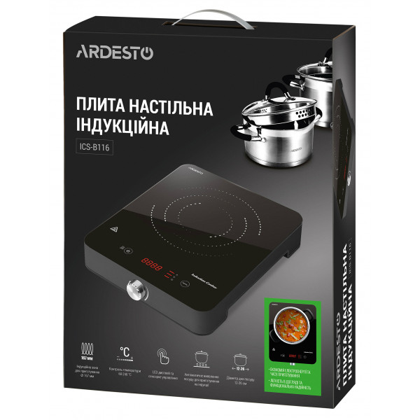 Фото - Плита электрическая настольная Ardesto ICS-B116