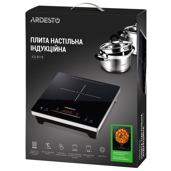 Фото - Плита электрическая настольная Ardesto ICS-B118