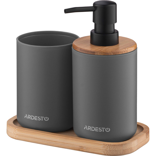 Фото - Дозатор для мила Ardesto Minimalism 360 мл 3 пр. (ARHB3110GB)