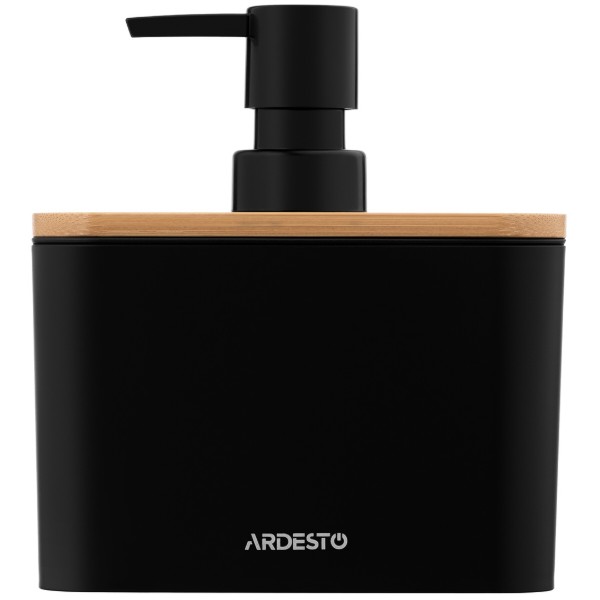 Фото - Органайзер для ванной комнаты ARDESTO Minimalism, 3 пр. Black (ARHB3123BB)