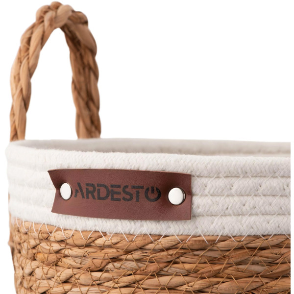 Фото - Корзина для зберігання Ardesto Prestigio 29х29х30 см Gray (ARHC2510SB)