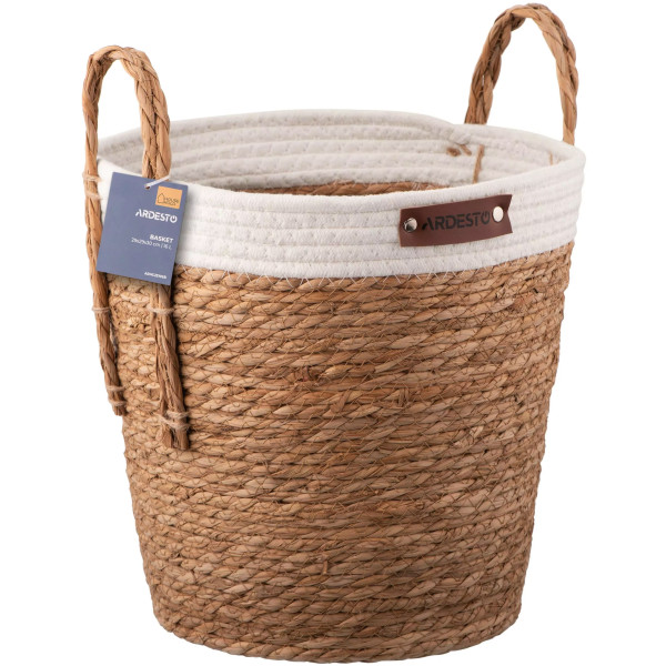 Фото - Корзина для зберігання Ardesto Prestigio 29х29х30 см Gray (ARHC2510SB)