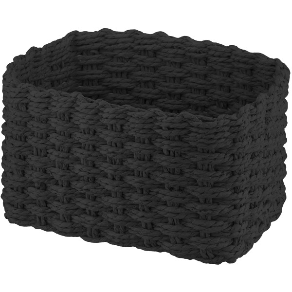 Фото - Набір корзин для зберігання Ardesto Prestigio 3.3/2.2/1.4 л 3 пр. Чорний (ARHC2505BL)