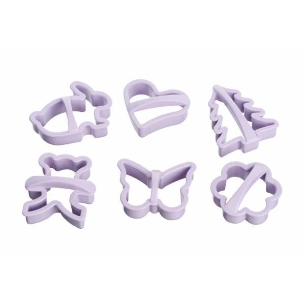 Фото - Набор форм для печенья ARDESTO Tasty Baking Lilac 6 шт. (AR2308LP)