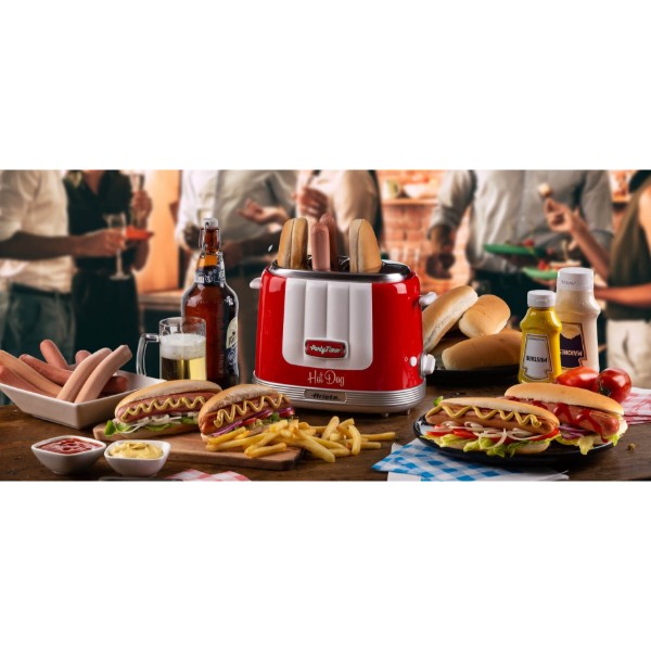Фото - Уцінка - Бутербродниця Ariete 0206 Hot Dog Red