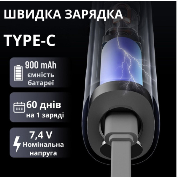 Фото - Зубна щітка електрична AIMED Sonic Spark Black (AI-Spark1_bk)