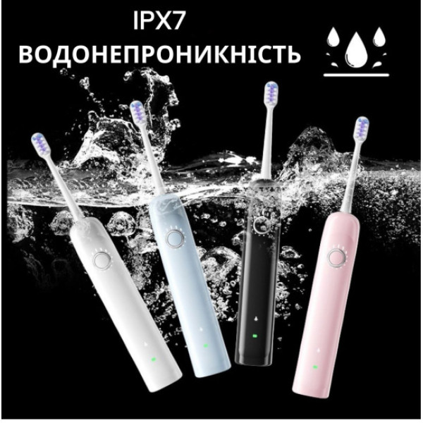 Фото - Зубна щітка електрична AIMED Sonic Spark Black (AI-Spark1_bk)