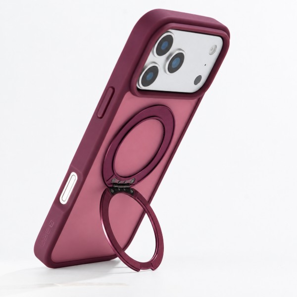 Фото - Чехол для смартфона Armorstandart Unit Stand2 for Apple iPhone 18 Pro / 17 Pro Dark Cherry (ARM92332)