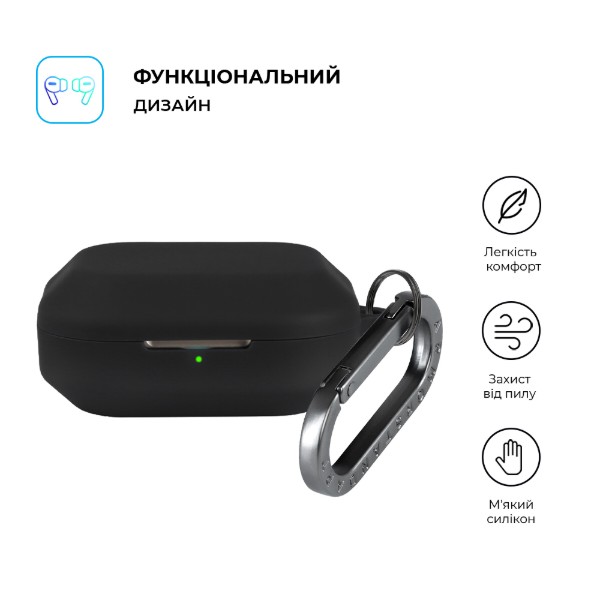 Фото - Чохол для навушників Armorstandart Hang Case for Realme Buds Air 8 Black (ARM93697)