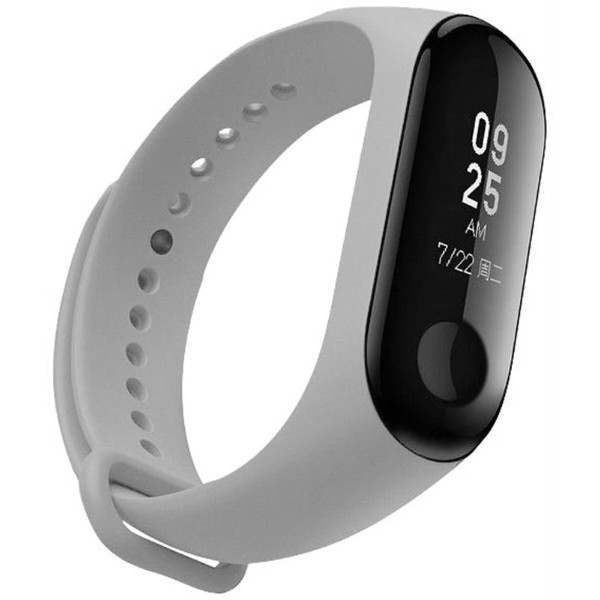 Фото - Ремінець для фітнес-браслету Armorstandart Xiaomi Mi Band 4/3 Light Grey (ARM51828)