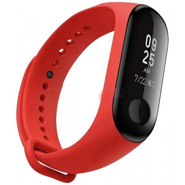 Фото - Ремінець для фітнес-браслету Armorstandart Xiaomi Mi Band 4/3 Red (ARM51829)