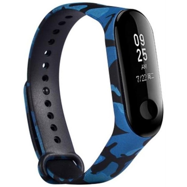 Фото - Ремешок для фитнес-браслета Armorstandart Xiaomi Mi Band 4/3 Khaki Blue (ARM52071)
