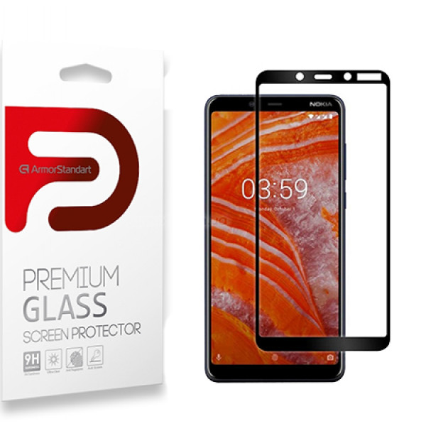 Фото - Захисне скло для смартфону Armorstandart Full Glue for Nokia 1 Plus Black (ARM55441-GFG-BK) Фото - Захисне скло для смартфону Armorstandart Full Glue for Nokia 1 Plus Black (ARM55441-GFG-BK)