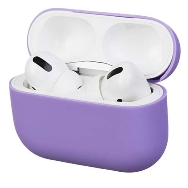Фото - Чохол для навушників Armorstandart Ultrathin Silicone Case for Apple AirPods Pro Purple (ARM55958)