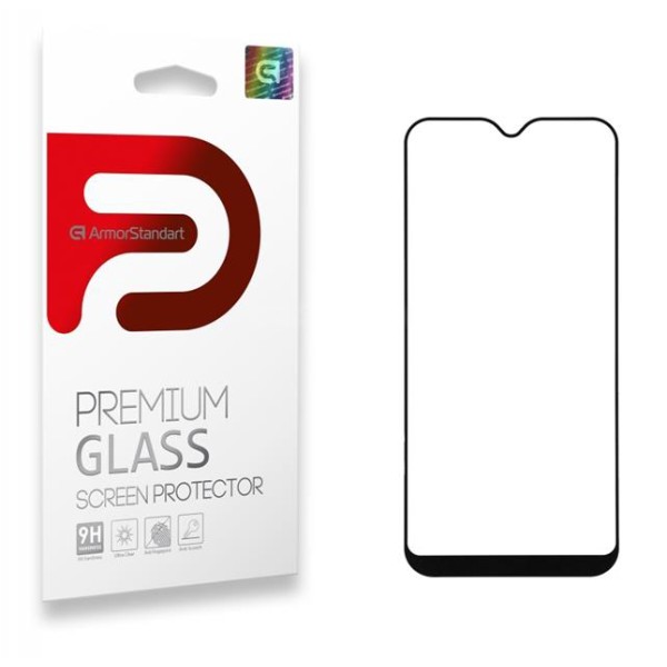Фото - Защитное стекло для смартфона Armorstandart Samsung Galaxy A01 SM-A015 Black Full Glue (ARM56192)