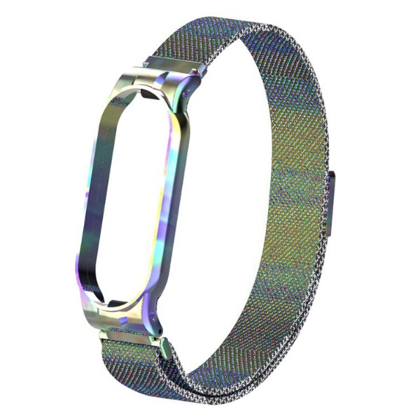 Фото - Ремінець для фітнес-браслету Armorstandart Milanese Magnetic Band for Xiaomi Mi Band 5 Rainbow (ARM56851)