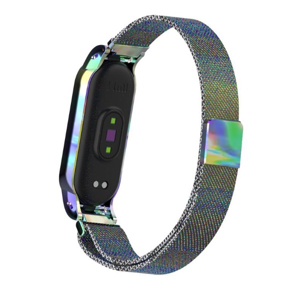 Фото - Ремінець для фітнес-браслету Armorstandart Milanese Magnetic Band for Xiaomi Mi Band 5 Rainbow (ARM56851)