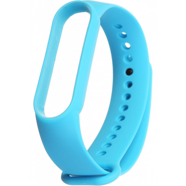 Фото - Ремінець для фітнес-браслету Armorstandart Xiaomi Mi Band 5 Light Blue (ARM56987)