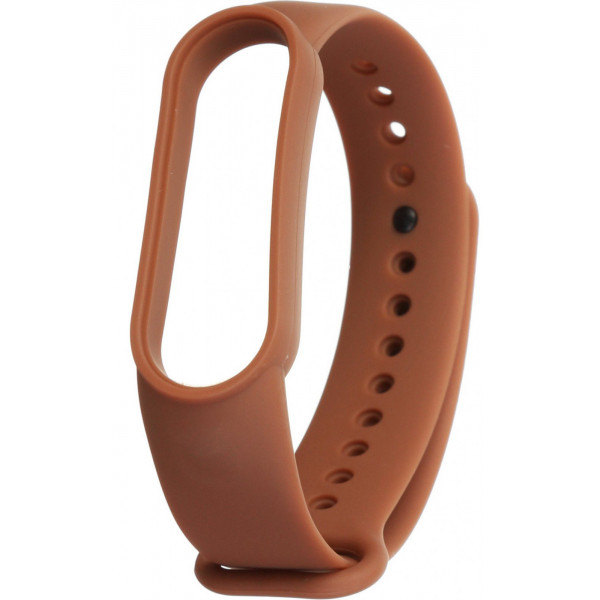 Фото - Ремінець для фітнес-браслету Armorstandart Xiaomi Mi Band 5 Brown (ARM56993)