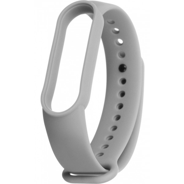 Фото - Ремінець для фітнес-браслету Armorstandart Xiaomi Mi Band 5 Light Grey (ARM57006)