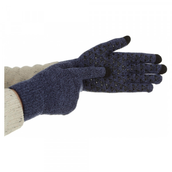 Фото - Рукавички для сенсорних екранів Armorstandart Melange Blue/Black size L (ARM59869)