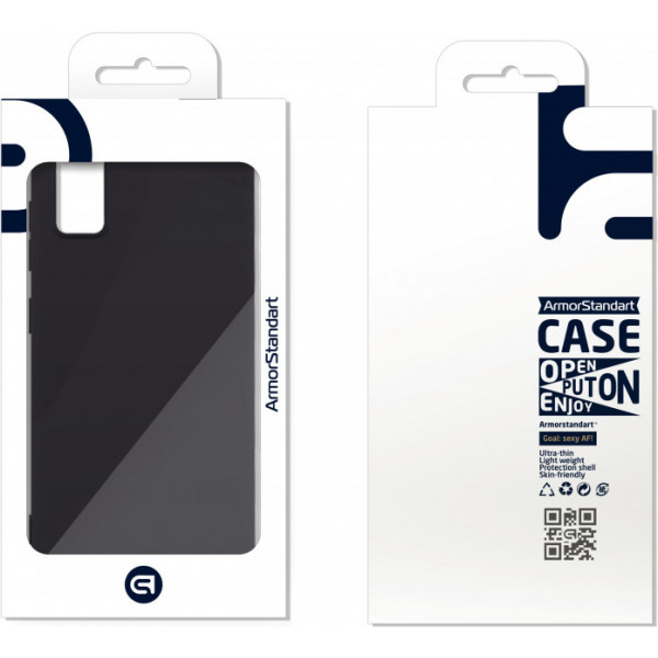 Фото - Чохол для смартфону Armorstandart Matte Slim Fit for Samsung Galaxy A41 SM-A415 Black (ARM56504)