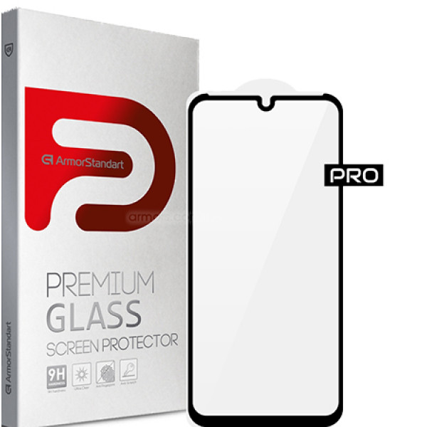 Фото - Захисне скло для смартфону Armorstandart Pro for ZTE Blade A51 lite Black (ARM61016)