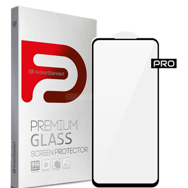 Фото - Защитное стекло для смартфона Armorstandart Pro for OPPO A55 4G Black (ARM61035)