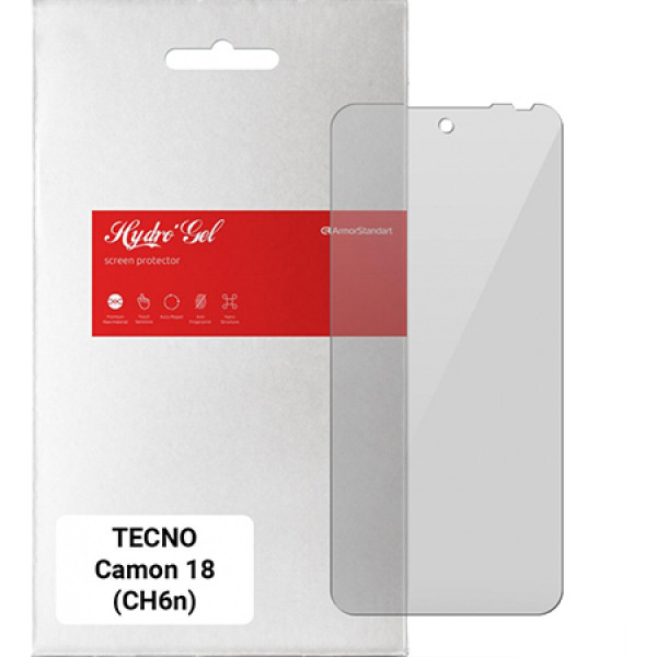 Фото - Захисна плівка для смартфону Armorstandart for TECNO Camon 18 (CH6n) (ARM64659)