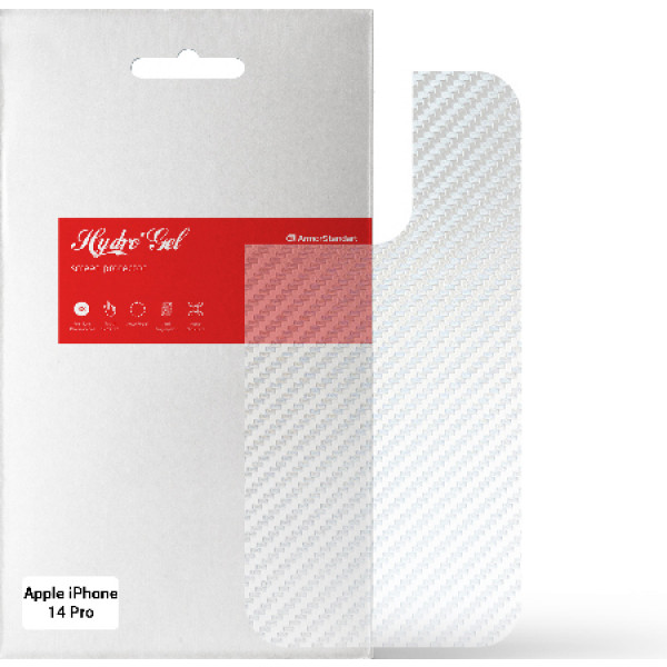 Фото - Захисна плівка для смартфону Armorstandart на задню панель for Apple iPhone 14 Pro Carbone Transparent (ARM64964)