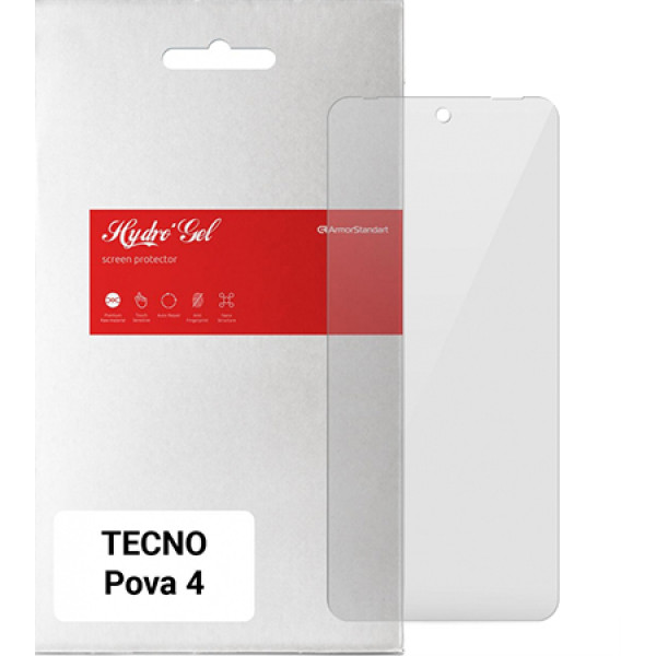 Фото - Захисна плівка для смартфону Armorstandart for Tecno Pova 4 (ARM65710)