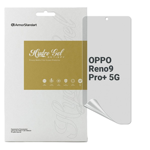 Фото - Захисна плівка для смартфона Armorstandart Anti-spy for OPPO Reno9 Pro+ 5G (ARM66061)