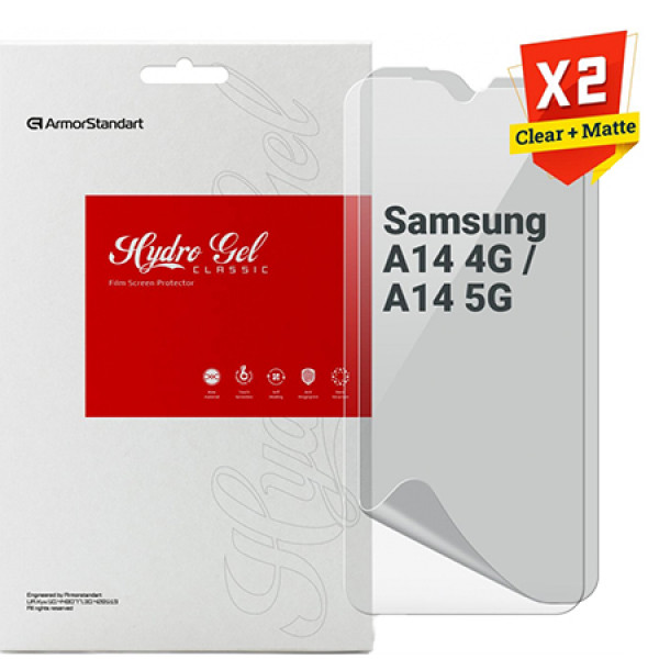 Фото - Захисна плівка для смартфона Armorstandart Clear + Matte for Samsung A14 4G / A14 5G (ARM66857)