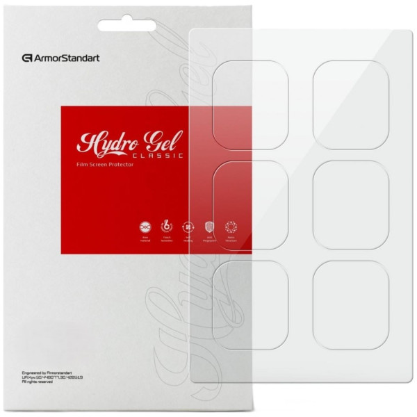 Фото - Защитная пленка для смарт-часов Armorstandart for Xiaomi Redmi Watch 3 6 шт. (ARM67090)