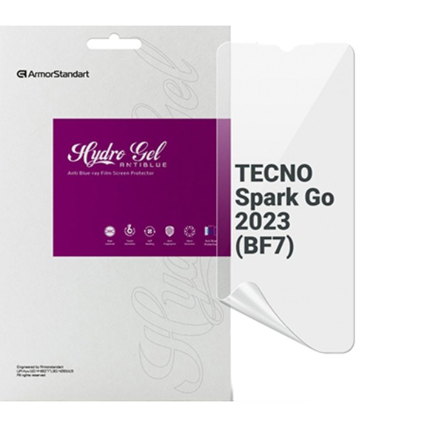 Фото - Захисна плівка для смартфону Armorstandart Anti-Blue for TECNO Spark Go 2023 (BF7) (ARM67165)