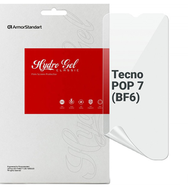 Фото - Захисна плівка для смартфону Armorstandart for Tecno POP 7 (BF6) (ARM67784) Фото - Захисна плівка для смартфону Armorstandart for Tecno POP 7 (BF6) (ARM67784)