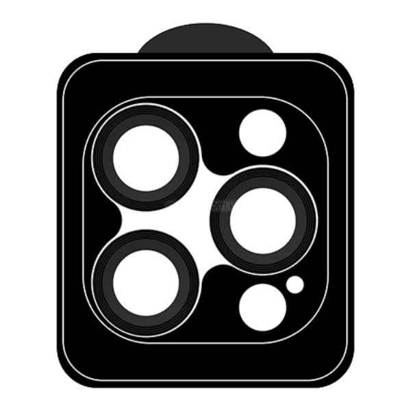 Фото - Защитное стекло для смартфона Armorstandart для камеры Pro for Apple iPhone 14 Pro / 14 Pro Max Black(ARM68066)