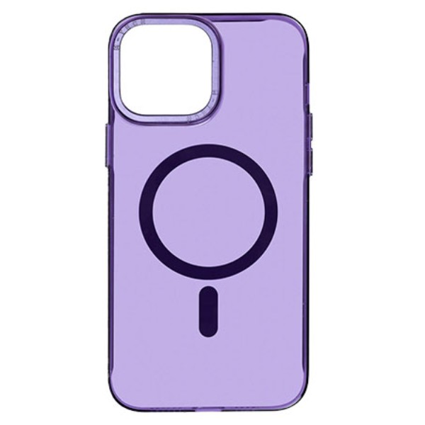 Фото - Чехол для смартфона Armorstandart Y23 MagSafe for Apple iPhone 15 Pro Max Transparent Purple (ARM68569)