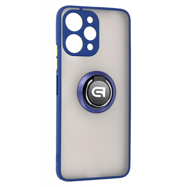 Фото - Чохол для смартфону Armorstandart Frosted Matte Ring for Xiaomi Redmi 12 4G Navy Blue (ARM68904)