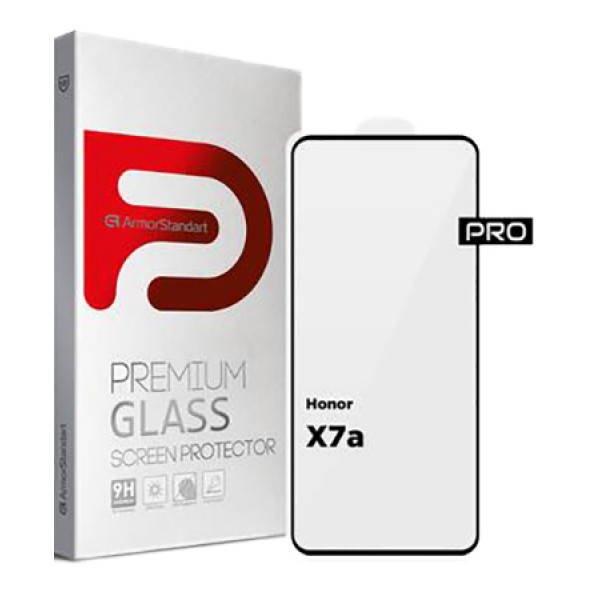 Фото - Защитное стекло для смартфона Armorstandart Pro for Honor X7a Black (ARM69380)